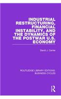 Industrial Restructuring, Financial Instability and the Dynamics of the Postwar Us Economy (Rle: Business Cycles)