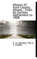 History of Ford County, Illinois