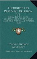 Thoughts on Personal Religion V1