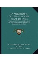 Meridienne De L'Observatoire Royal De Paris