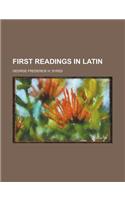 First Readings in Latin