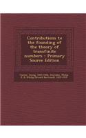 Contributions to the Founding of the Theory of Transfinite Numbers