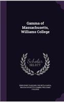 Gamma of Massachusetts, Williams College