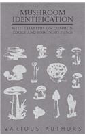 Mushroom Identification - With Chapters on Common, Edible and Poisonous Fungi