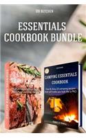 Essentials Cookbook Bundle: TOP 25 Smoking Meat Recipes + Fast & Easy 25 camping recipes list that will make you cook like a PRO