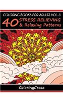 Coloring Books For Adults Volume 3