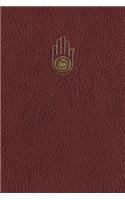 Monogram Jainism Notebook: (44 Monogram Red 150 Lined)