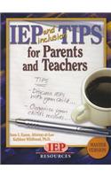 IEP and Inclusion Tips for Parents and Teachers [With CDROM]