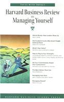 Harvard Business Review on Managing Yourself