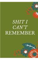 Shit I Can't Remember