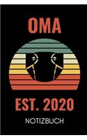 Oma Est. 2020 Notizbuch