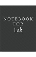 Notebook For Lab