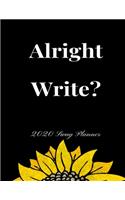 Alright Write? 2020 Swag Planner