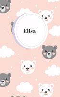 Elisa: Ruled Travel Diary Notebook or Journey Journal - Lined Trip Pocketbook for Men and Women with Lines