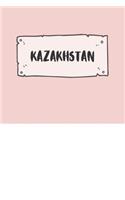 Kazakhstan: Ruled Travel Diary Notebook or Journey Journal - Lined Trip Pocketbook for Men and Women with Lines