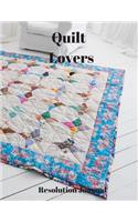 Quilt Lovers Resolution Journal