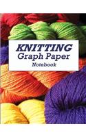 Knitting Graph Paper Notebook: Yarn Skeins, Ratio of 4 to 5, Used for Designing Your Own Knitting Patterns.