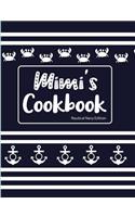 Mimi's Cookbook Nautical Navy Edition