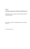 Application of Two Procedures for Dual-Point Design of Transonic Airfoils
