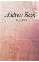 Address Book Large Print: For Contacts, Addresses, Phone Numbers, Emails & Emergency Reference