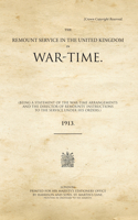 The Remount Service in the United Kingdom in War Time