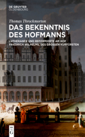 Das Bekenntnis Des Hofmanns