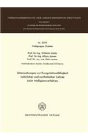 Untersuchungen Zur Koagulationsfähigkeit Natürlicher Und Synthetischer Latices Beim Naßspinnverfahren