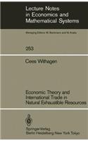 Economic Theory and International Trade in Natural Exhaustible Resources
