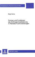 Formen Und Funktionen Der Anthropomorphisierung in Reineke Fuchs-Dichtungen: (1348 Europaeische Hochschulschriften / European University Studie)