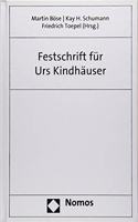 Festschrift Fur Urs Kindhauser Zum 70. Geburtstag