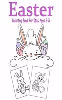 Easter Coloring Book for Kids Ages 2-5