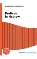 Prefixes in Hebrew