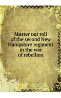 Muster out roll of the second New Hampshire regiment in the war of rebellion