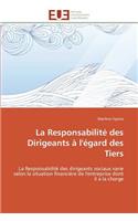 La Responsabilité Des Dirigeants À l'Égard Des Tiers