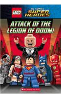 Lego Dc Super Heroes Comics Chapter Book: Attack of the Legion of Doom!