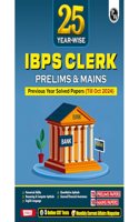 PW IBPS Clerk 25 Year-wise Prelims & Mains Previous Year Solved Papers Till Oct 2024 with 5 Online CBT Tests for Exam 2025-26 (PYQs) English Edition (Paperback, PW)