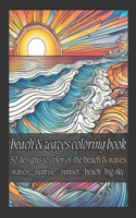 Beach & Waves Coloring Book