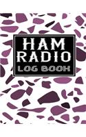 Ham Radio Log Book: Ham Radio Contact Keeper - Amateur Ham Radio Station Log Book - Workbook for Ham Radio Operators - Ham Radio Communication - Radio-Wave Frequency & 