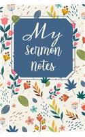 My Sermon Notes