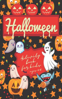 Halloween Activity Book for Kids Ages 4-8