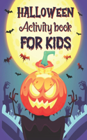 Halloween Activity Book For Kids