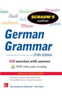 Schaum's Outlines: German Grammar