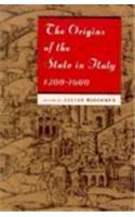 The Origins of the State in Italy, 1300-1600