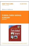 Farm Animal Surgery - Elsevier eBook on Vitalsource (Retail Access Card)