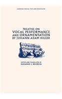 Treatise on Vocal Performance and Ornamentation by Johann Adam Hiller