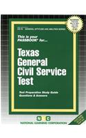 Texas General Civil Service Test