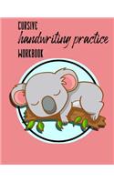 Cursive Handwriting Practice Workbook