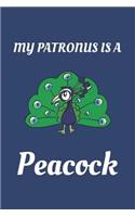 My Patronus Is a Peacock: Peacock Lovers Patronus Journal for Peacock Lovers Quality Cover 110 Pages Perfect Bound