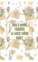 Daily Mood Tracker 12 Week Mood Diary: One Page Per Day Mood Tracker
