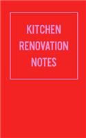 Kitchen Renovation Notes: Portable Pocket Notebook with Lined, Blank Sketchbook, and Graph Paper Pages for Planning and Organizing Your Remodeling Project with Simple Cover D